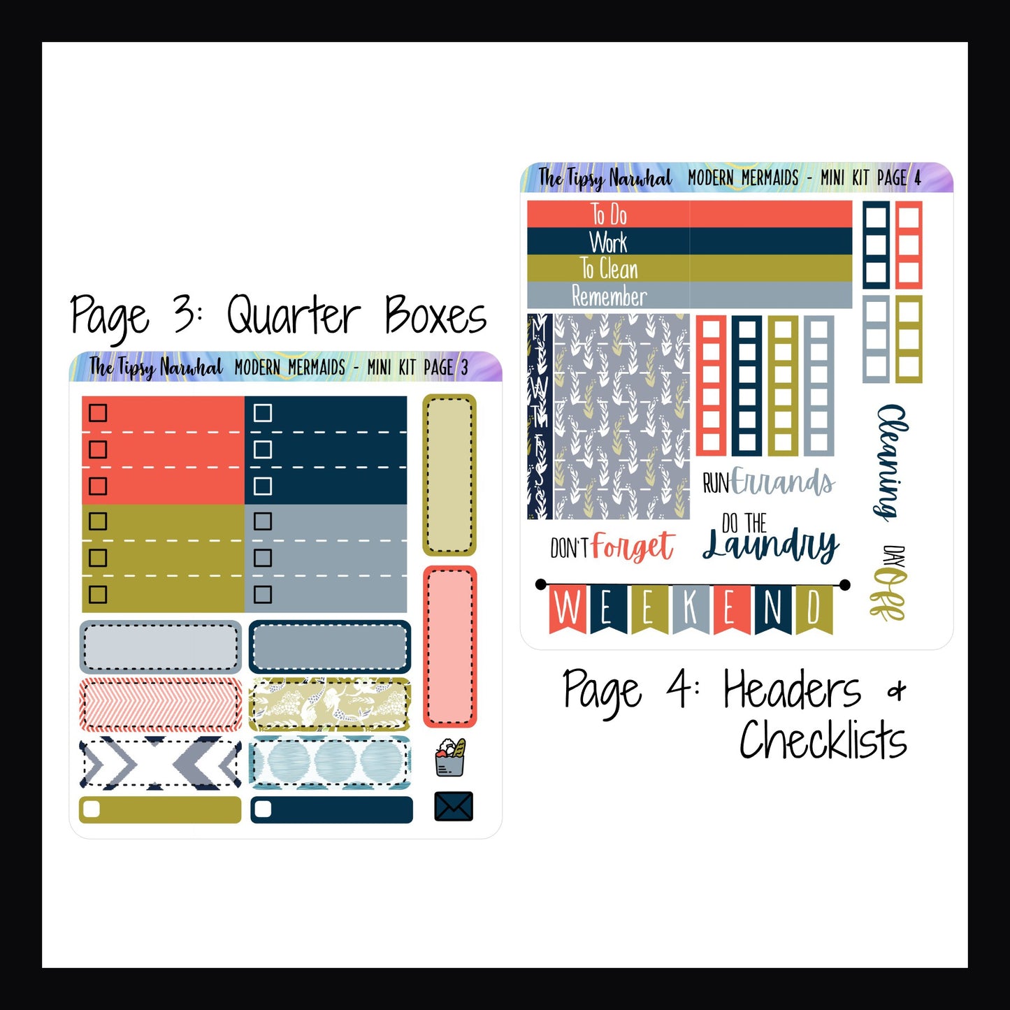 Modern Mermaids Mini Vertical Kit
