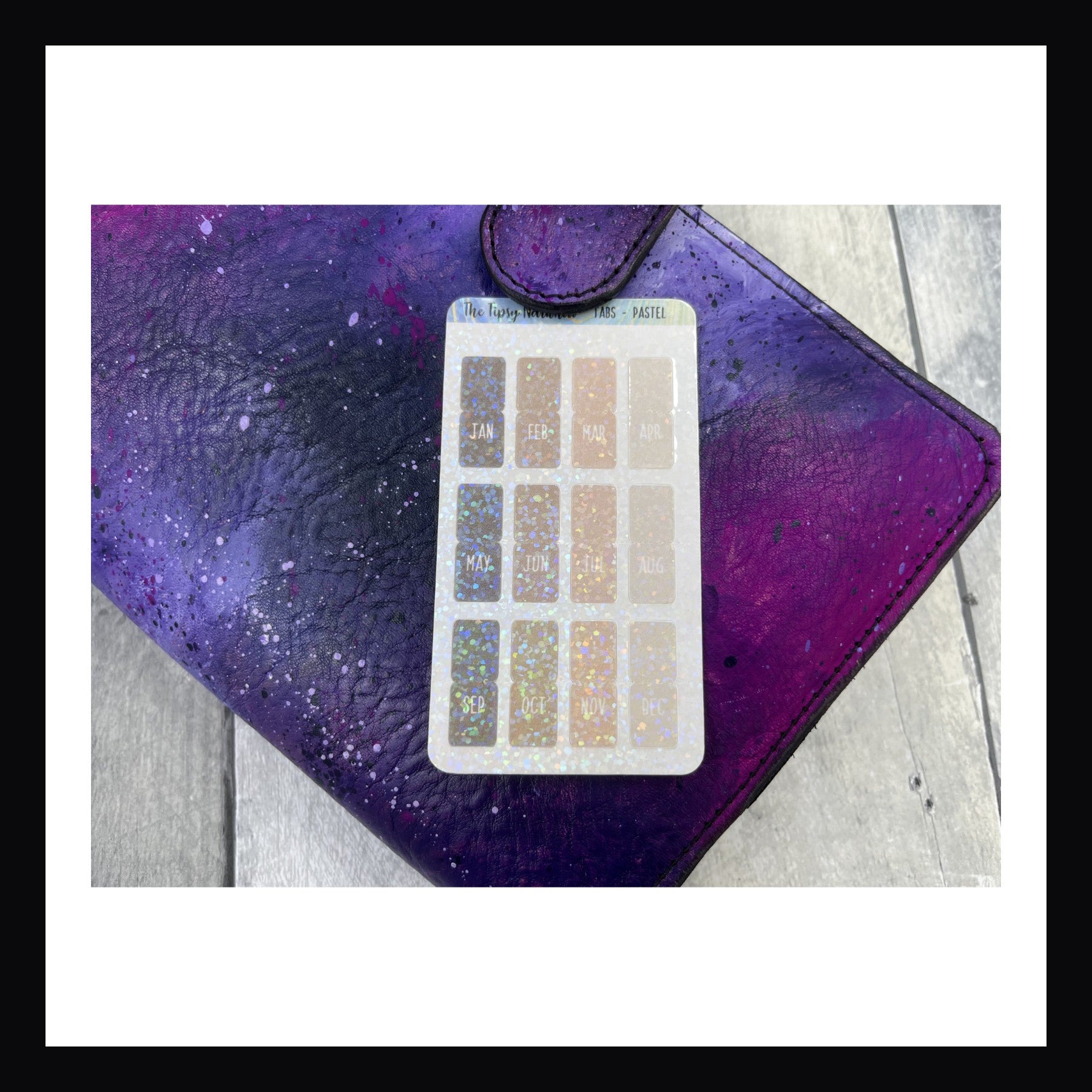 Holographic Mini Planner Tabs