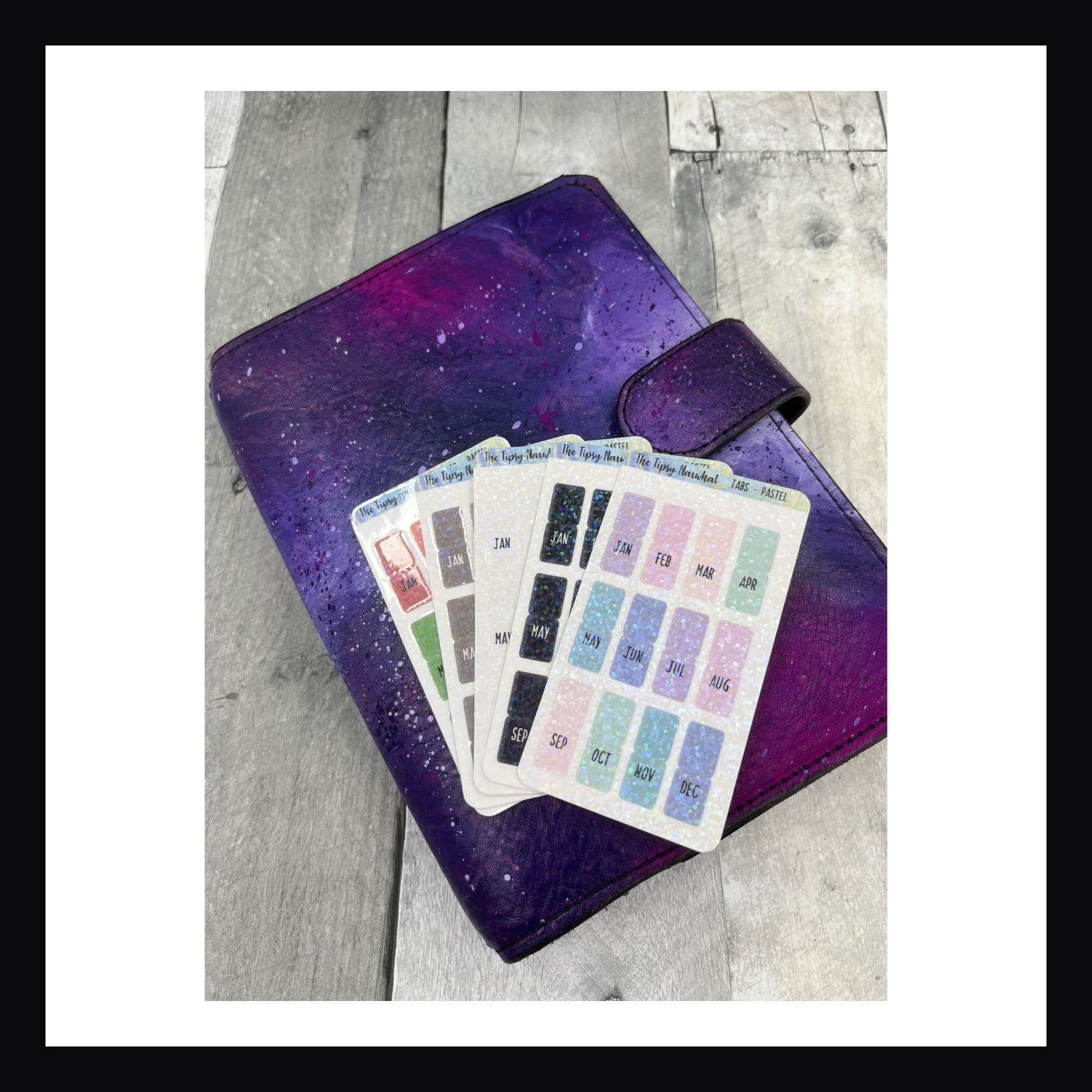Holographic Mini Planner Tabs