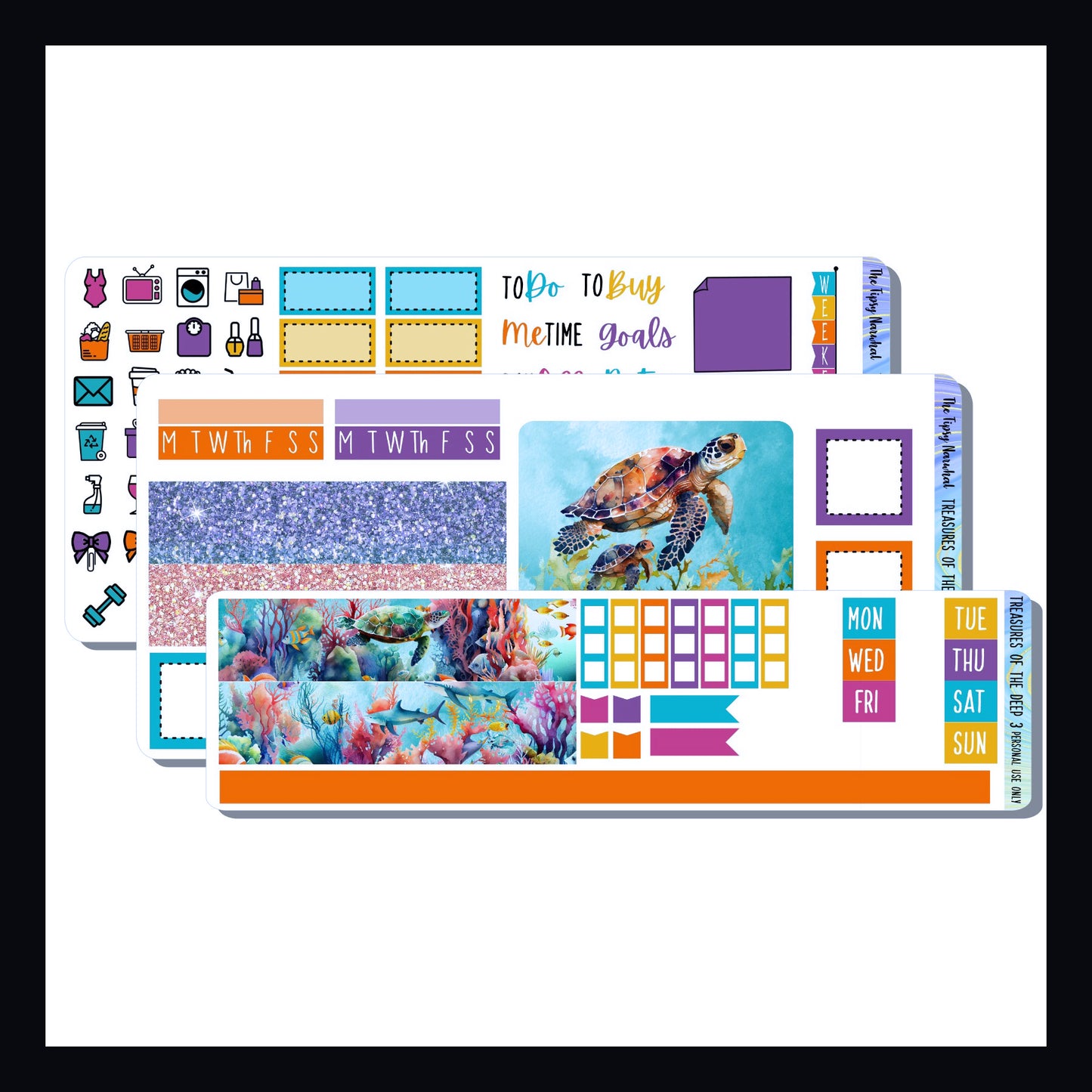 Treasures of the Deep Hobonichi Weeks Kit