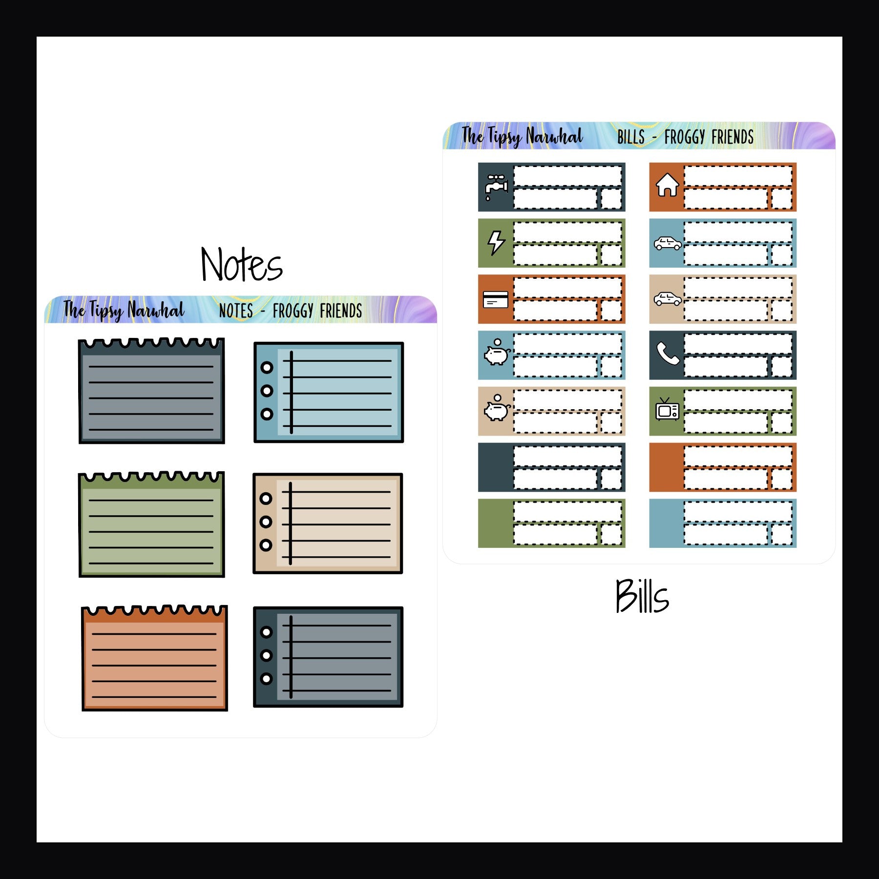 Froggy Friends Kit Matching Functionals