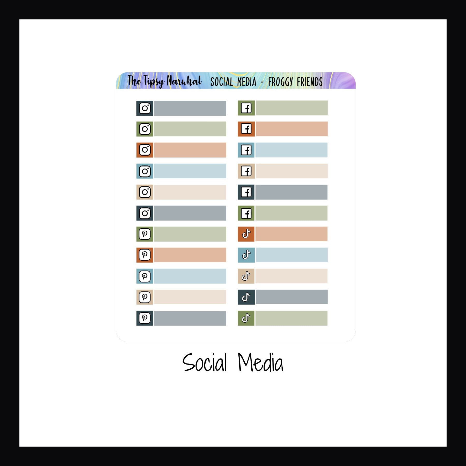 Froggy Friends Kit Matching Functionals