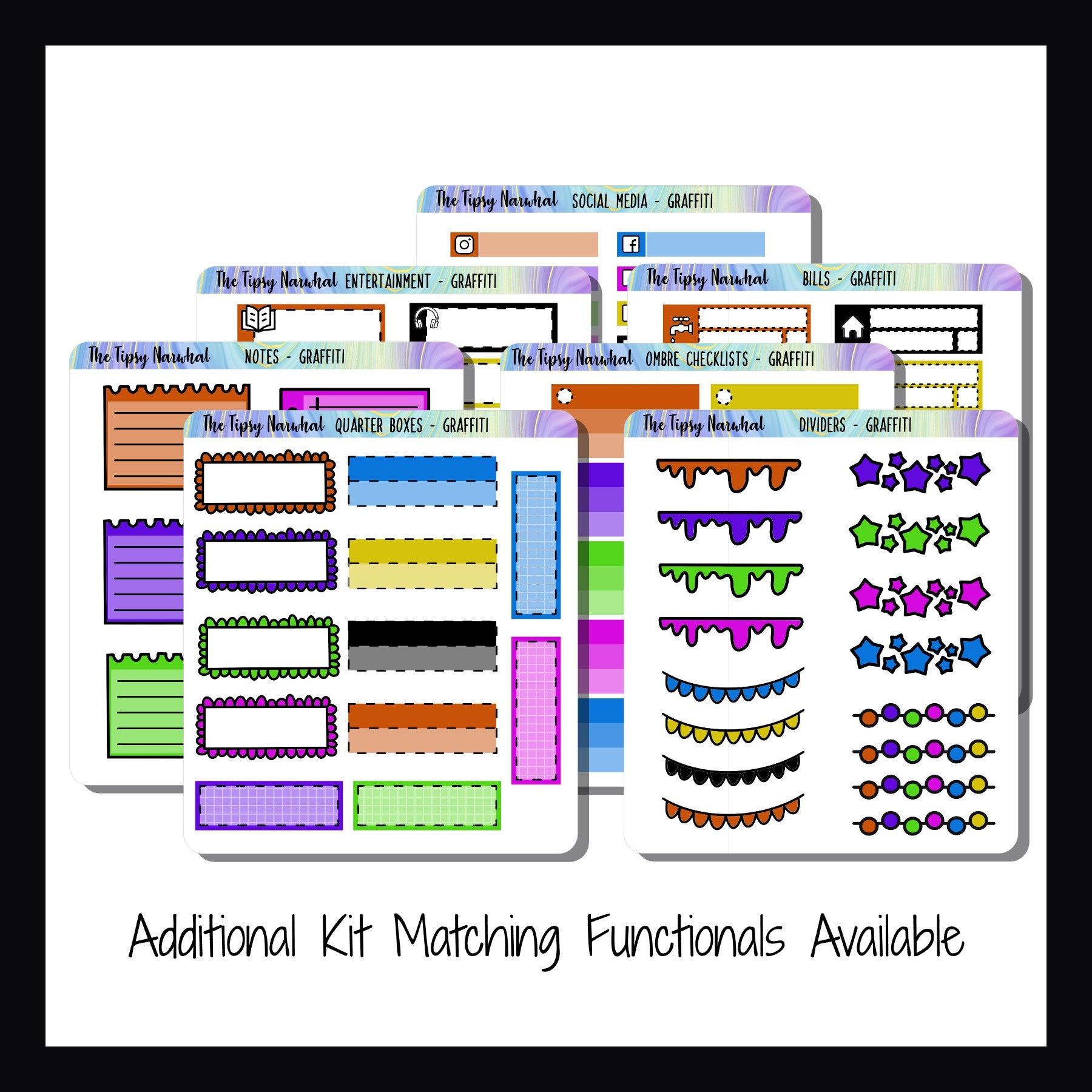 Graffiti Hobonichi Weeks Kit