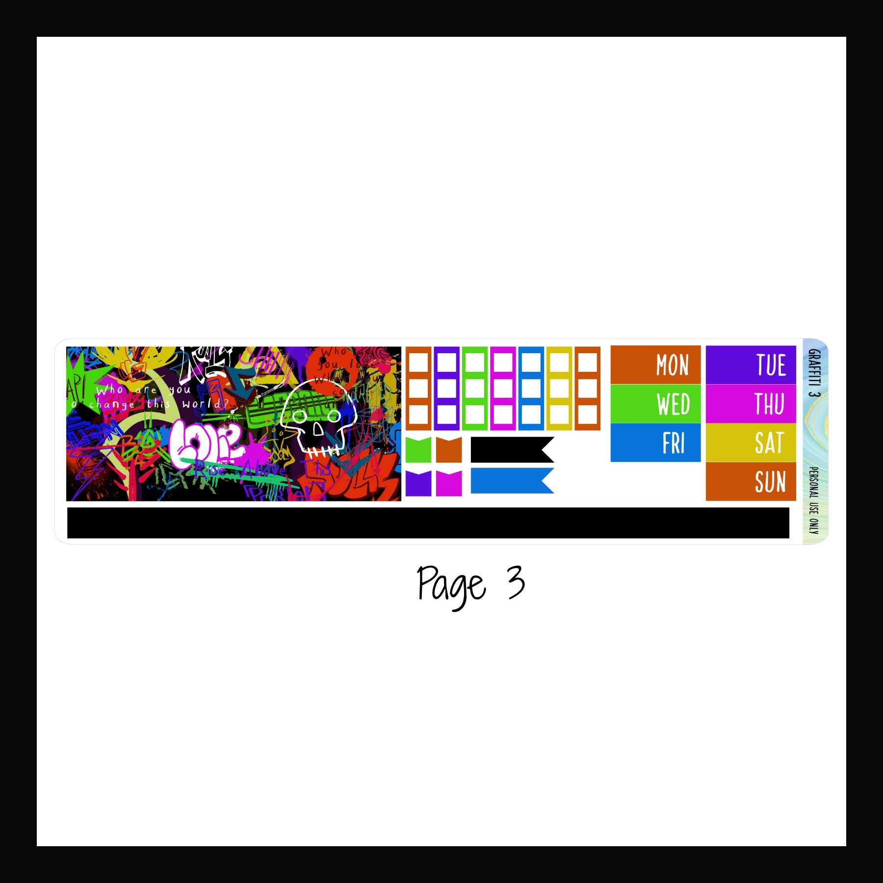 Graffiti Hobonichi Weeks Kit