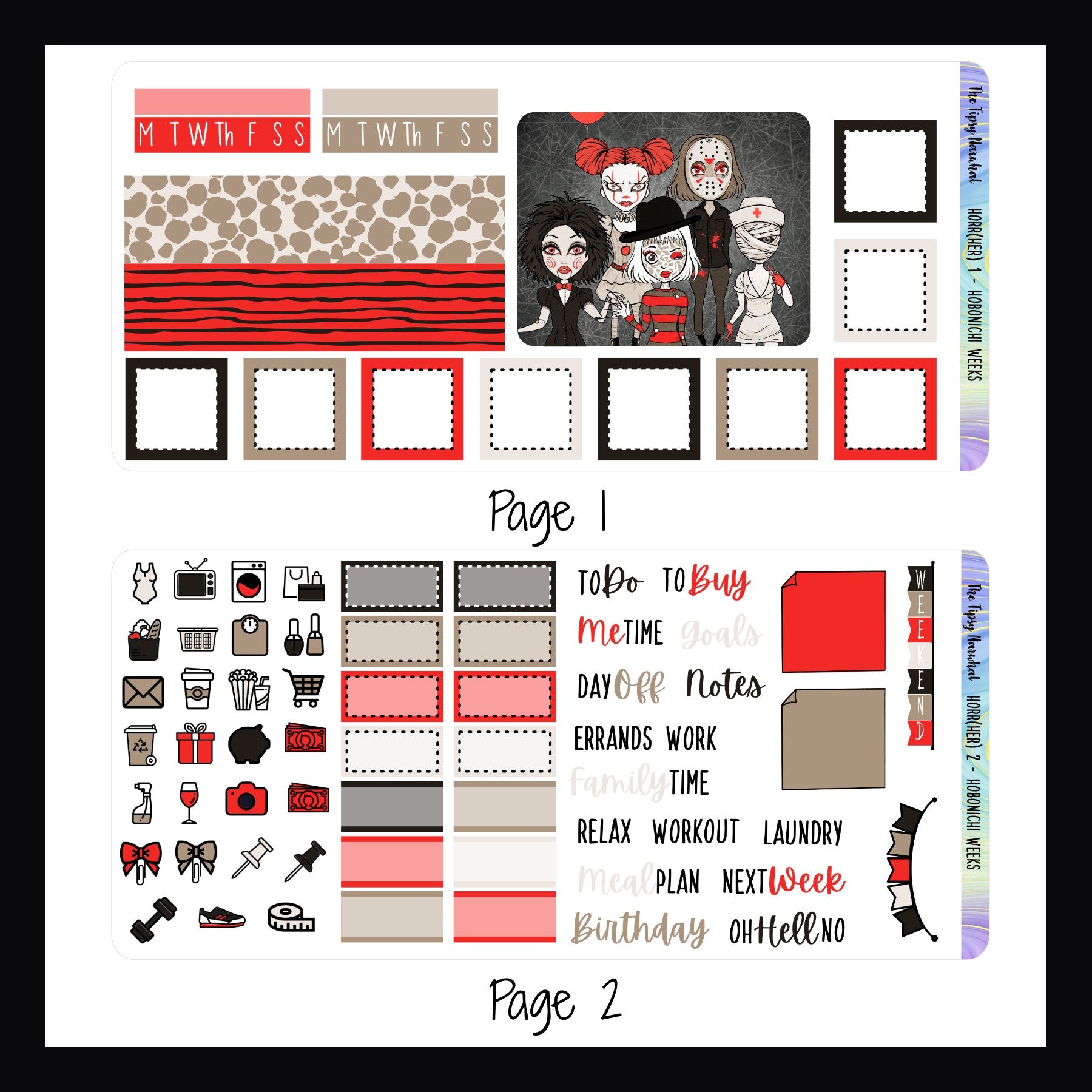 HorrHER Hobonichi Weeks Kit