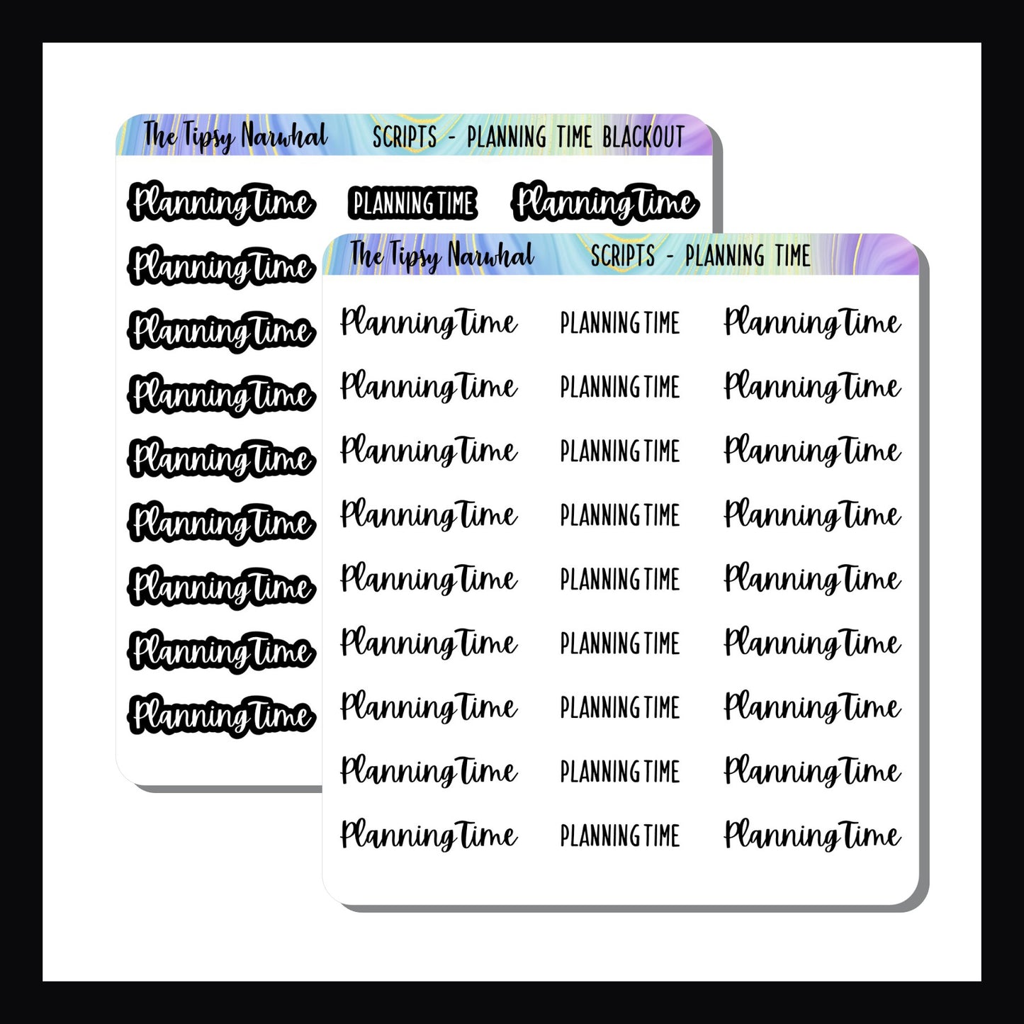 Planning Time Script