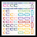 1.5 Inch Splatter Boxes - Functional Stickers