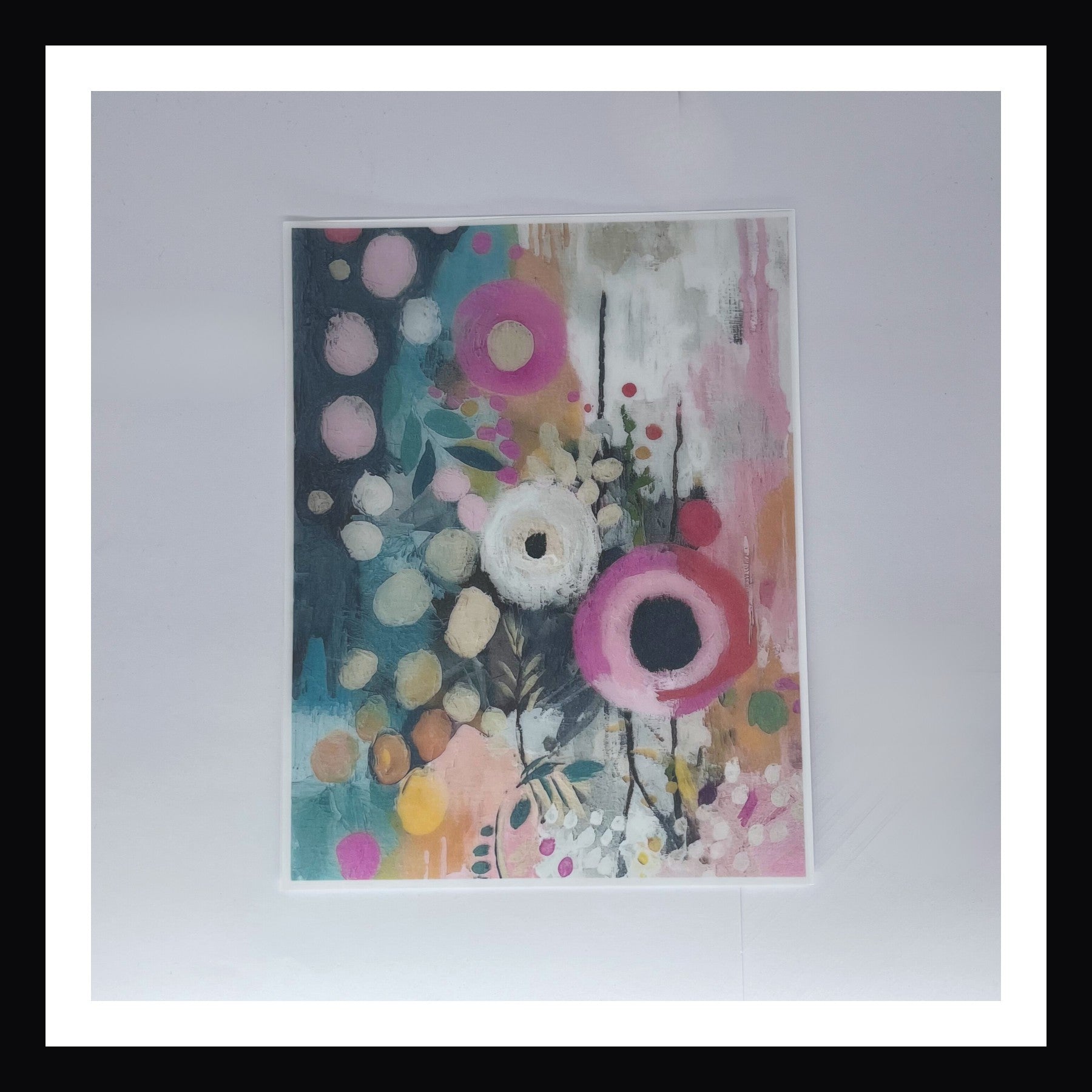 Abstract Florals Vellum