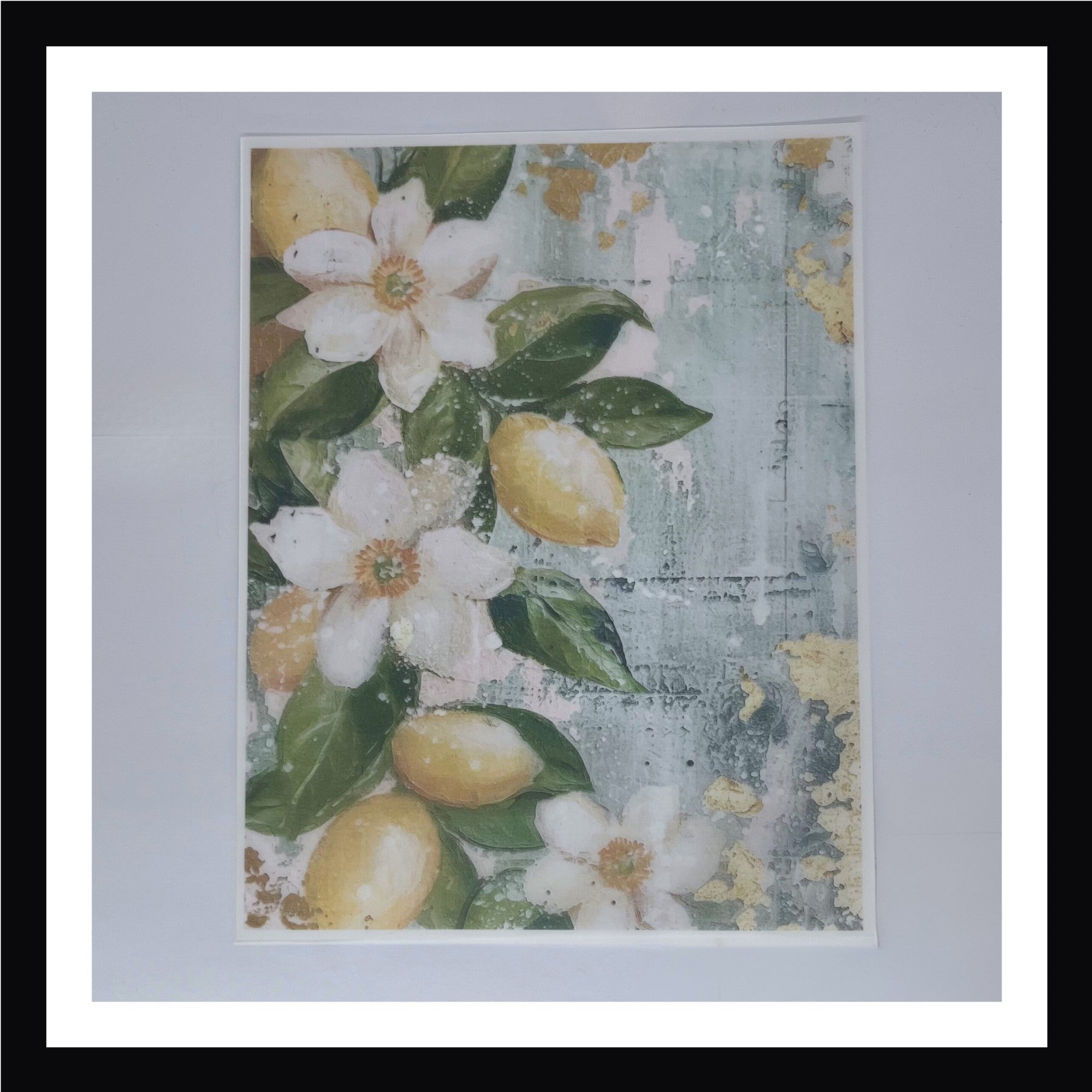 Rustic Lemons Vellum