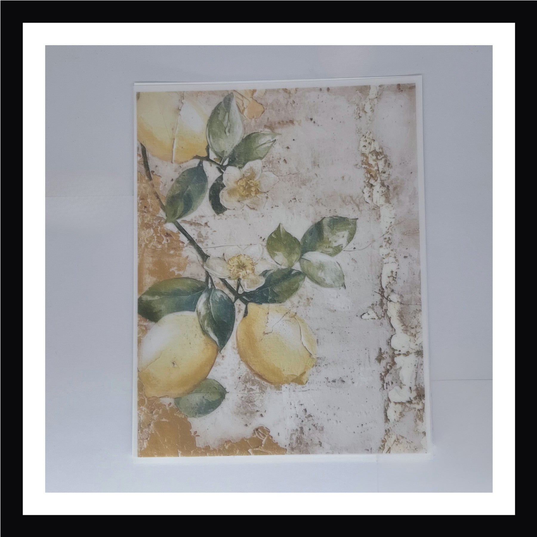 Rustic Lemons Vellum