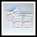 The Ultimate Chaos Crushing Bundle contains 1 Chaos Coordinator notepad and 1 Controlled Breakdown Notepad.  Both notepads are 5x7 inches and feature a thick chipboard backing and 25 premium 120 gsm pages. 