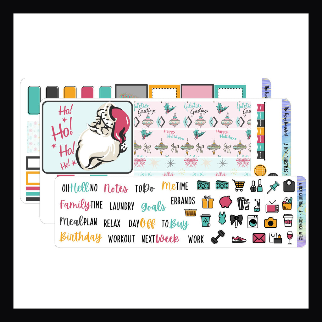 A MCM Christmas Printable Hobonichi Weeks Kit