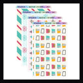 A MCM Christmas Full Page Stickers