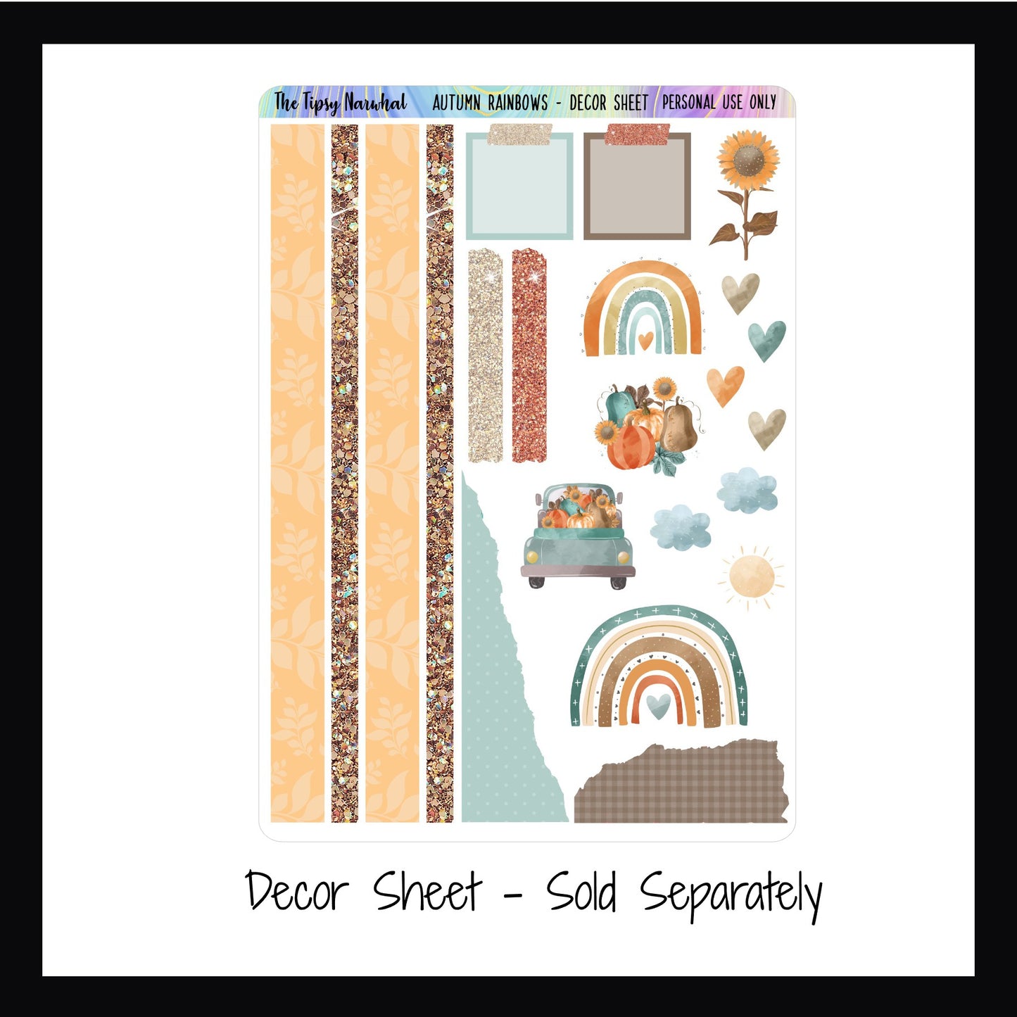 Autumn Rainbows Mini Vertical Kit