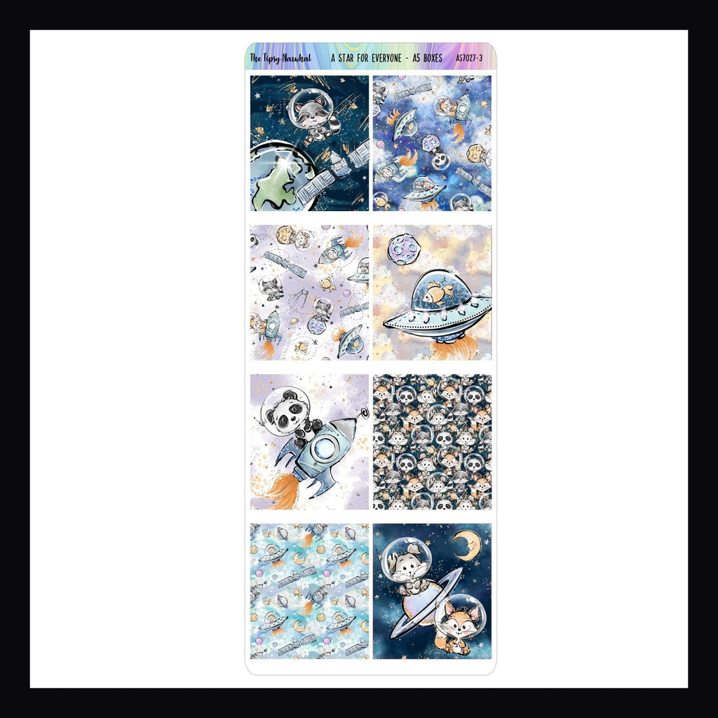 A5 Deco Boxes - A Star For Everyone shown here on a white background.