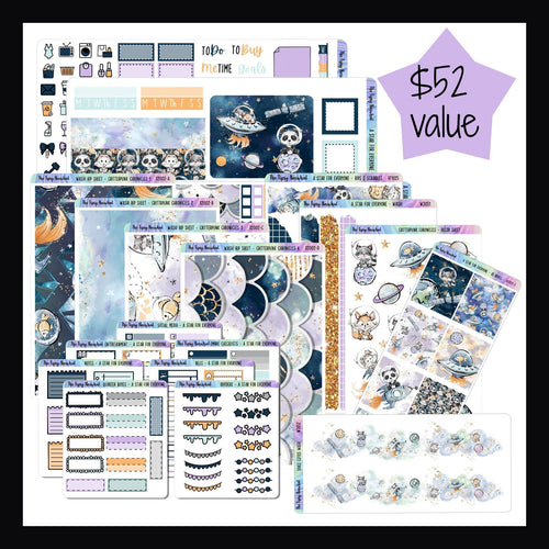 Hobonichi Weeks Bundle - A Star For Everyone the full collction shown on a white background.