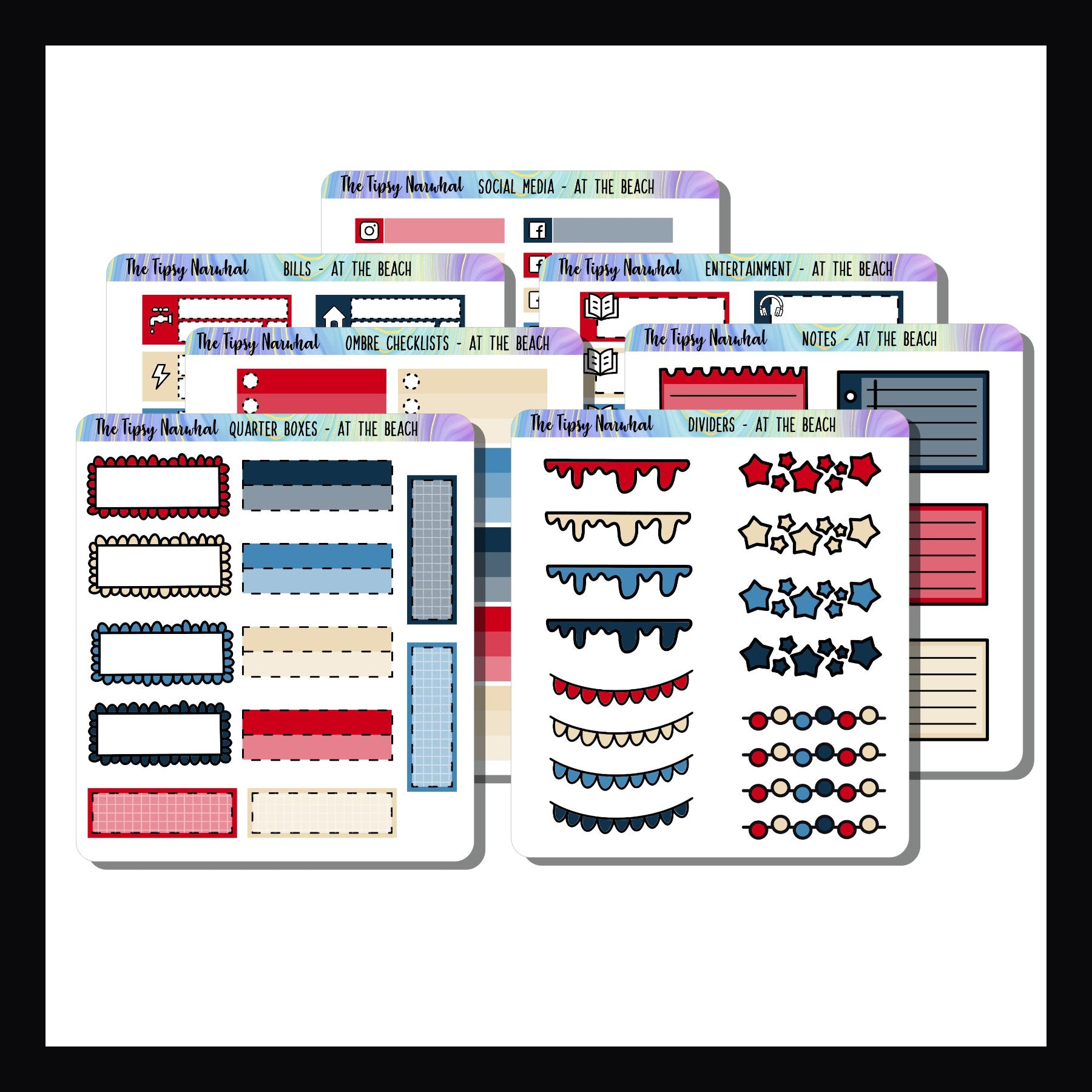 At the Beach Kit Matching Functionals