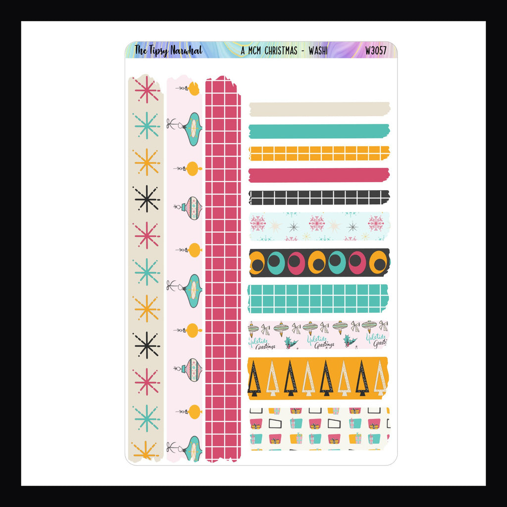 A MCM Christmas Journal Sticker Kit
