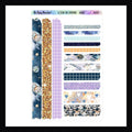 Washi Sticker Sheet - A Star For Everyone features 14 washi stickers in a space theme, shown here on a white background.