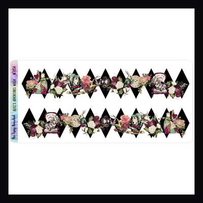 Alice's Adventures Washi Sticker Sheet