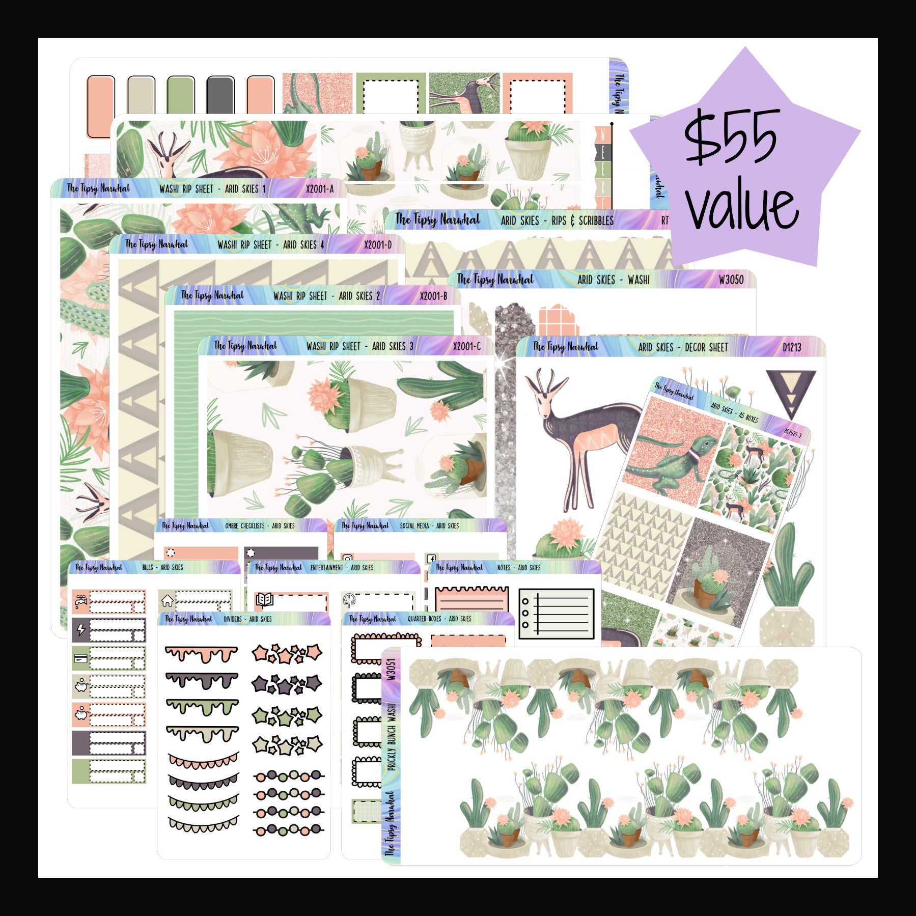 Arid Skies Hobo Weeks Bundle