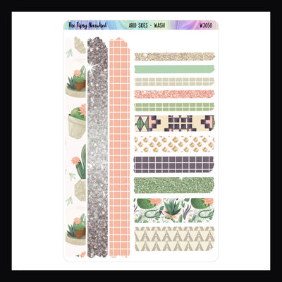 Arid Skies Washi Sheet