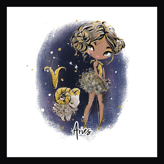 Custom Aries Sticker