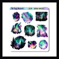Aurora Borealis Decor Sheet