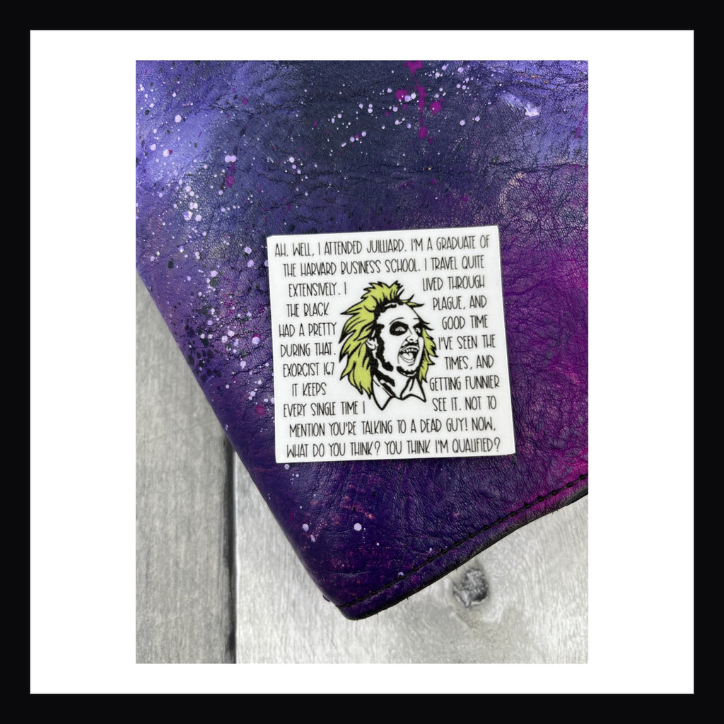 Beetlejuice sticker, funny quote, humor quote, horror movie, scary movie, horror sticker, scary sticker, spooky sticker