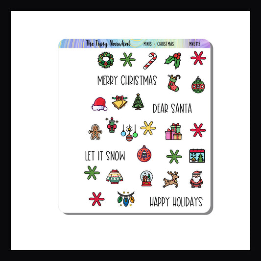 Mini Icon Sheets Christmas