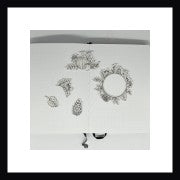 Autumn Days Junk Journal Kit includes 5 black and white glossy clear stickers.