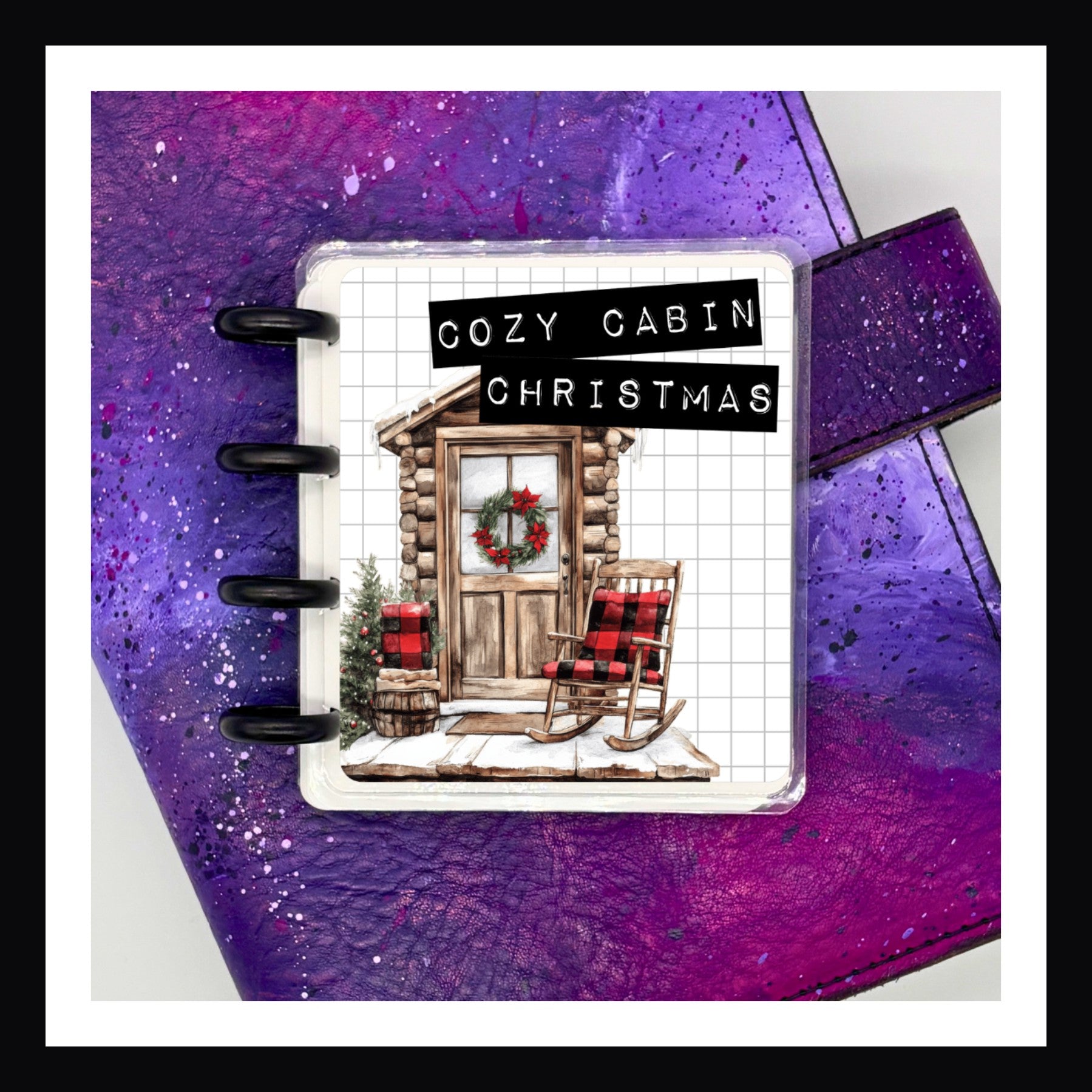 Mini Sticker Book - Cozy Cabin Christmas