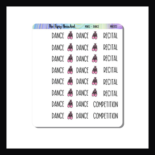 Mini Icon Sheets Dance