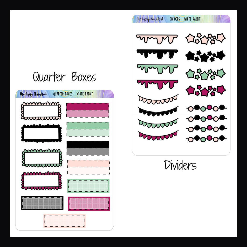 White Rabbit Functional Sticker Add-ons