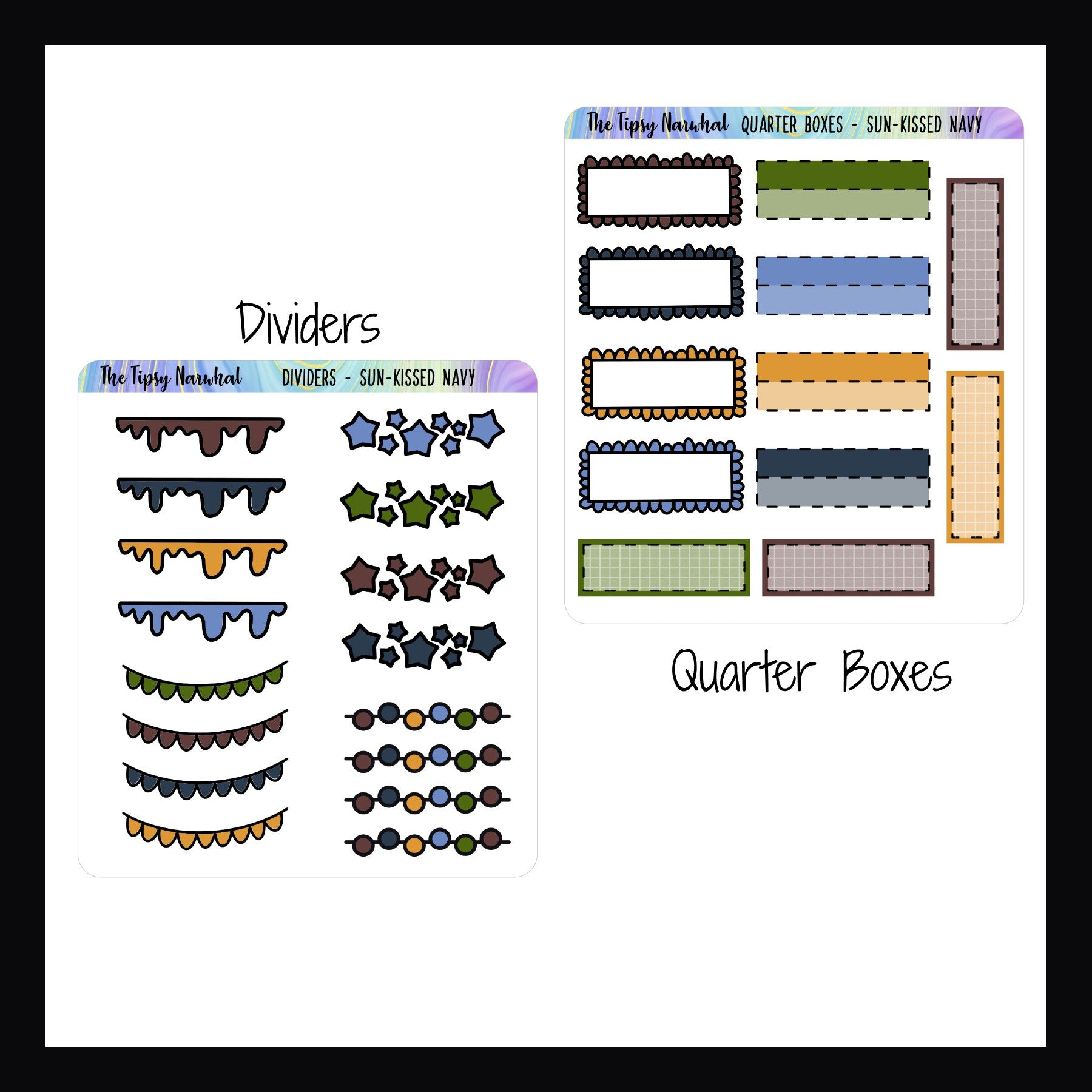 Sun-Kissed Navy Kit Matching Functionals