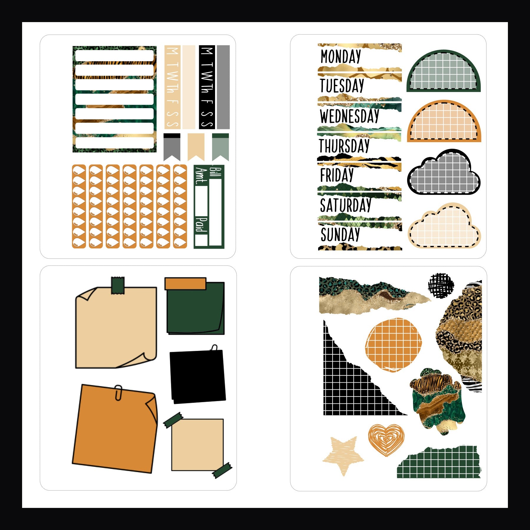 Mini Sticker Book - Into The Wild