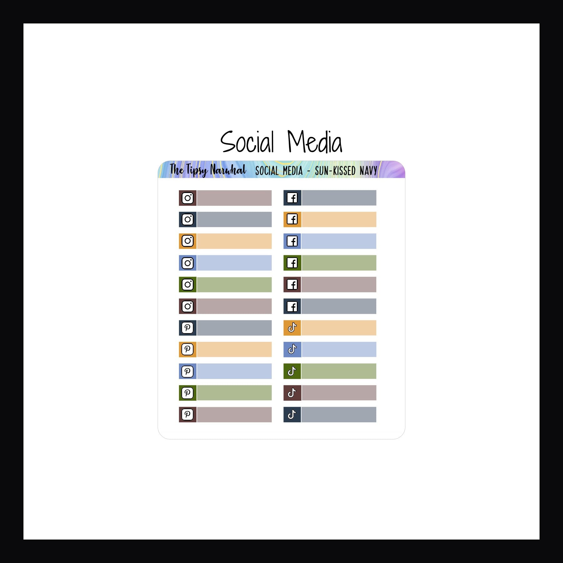 Sun-Kissed Navy Kit Matching Functionals