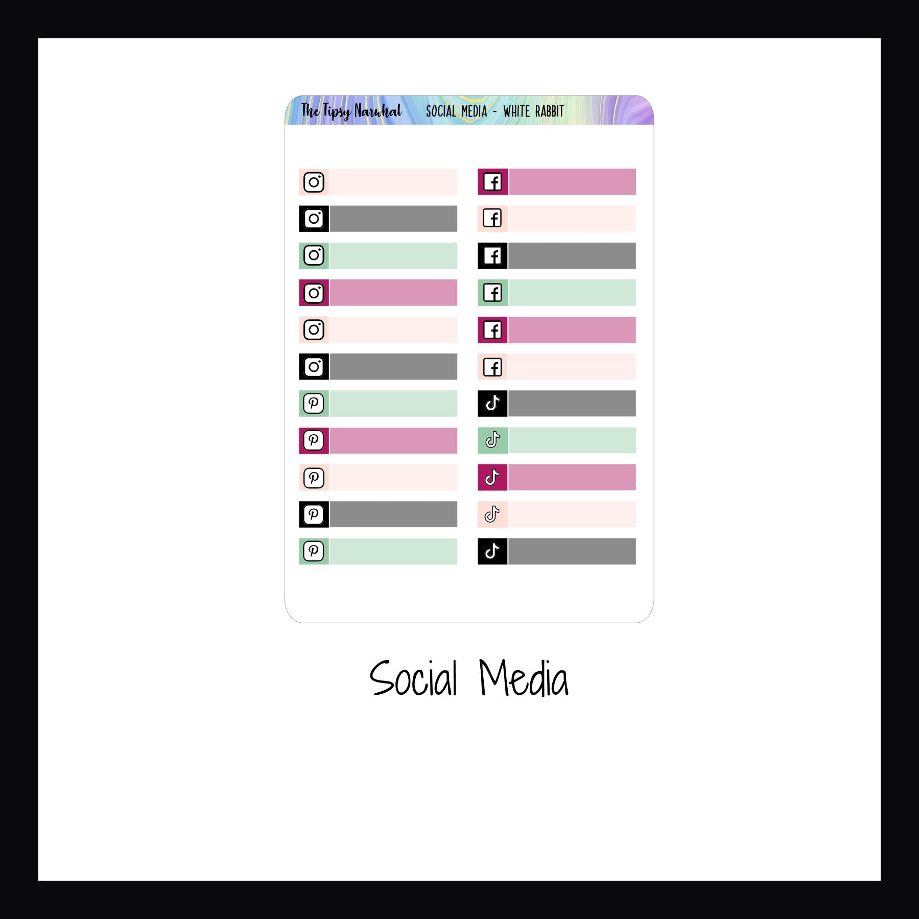 White Rabbit Functional Sticker Add-ons