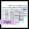 Digital Leaving on a Jet Plane Functionals is a digital/printable version of of the sticker kit with the same name.  It features 7 pages of functional stickers that coordinate with the Leaving on a Jetplane weekly kit. 