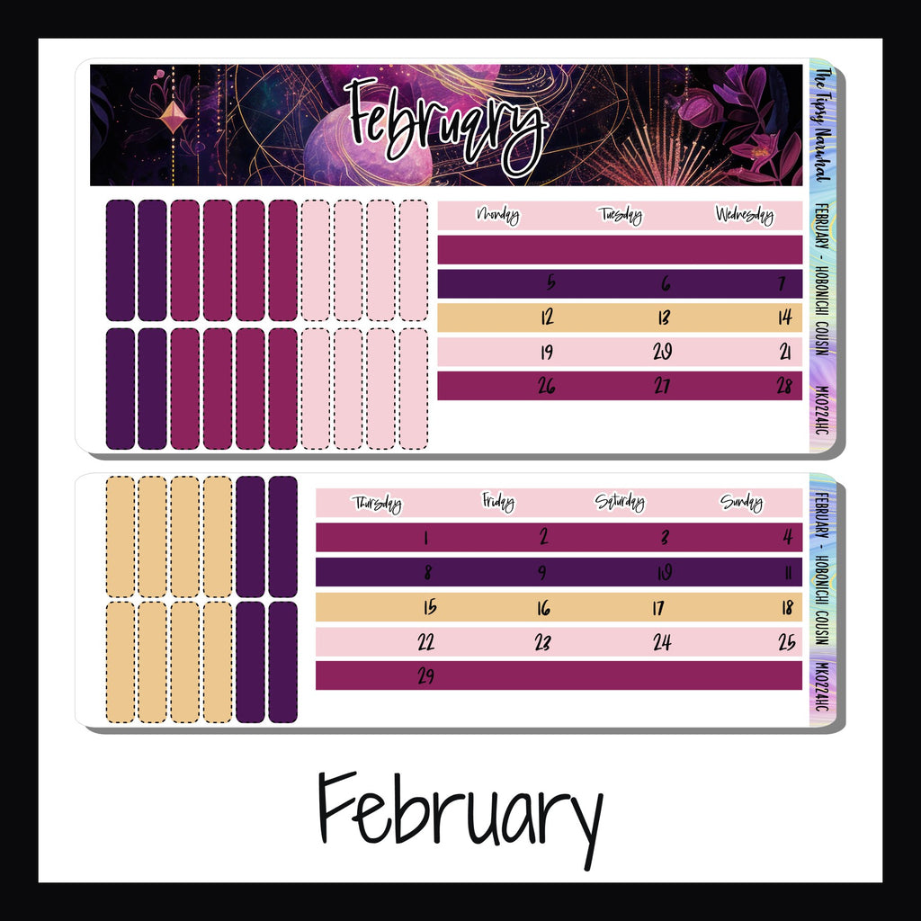 2024 Monthly Kits for Hobonichi Cousin