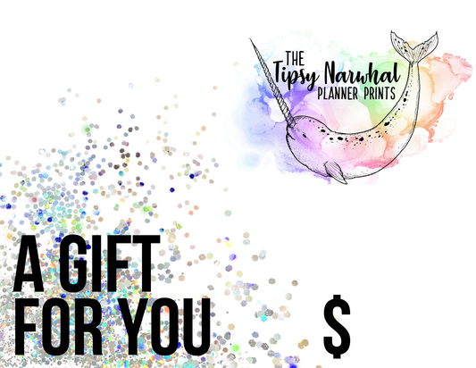 The Tipsy Narwhal Gift Card