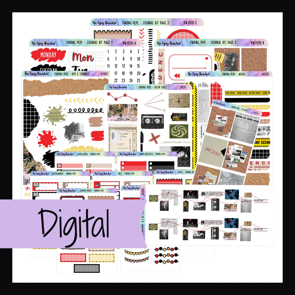 Finding Pepe Printable Journal Kit