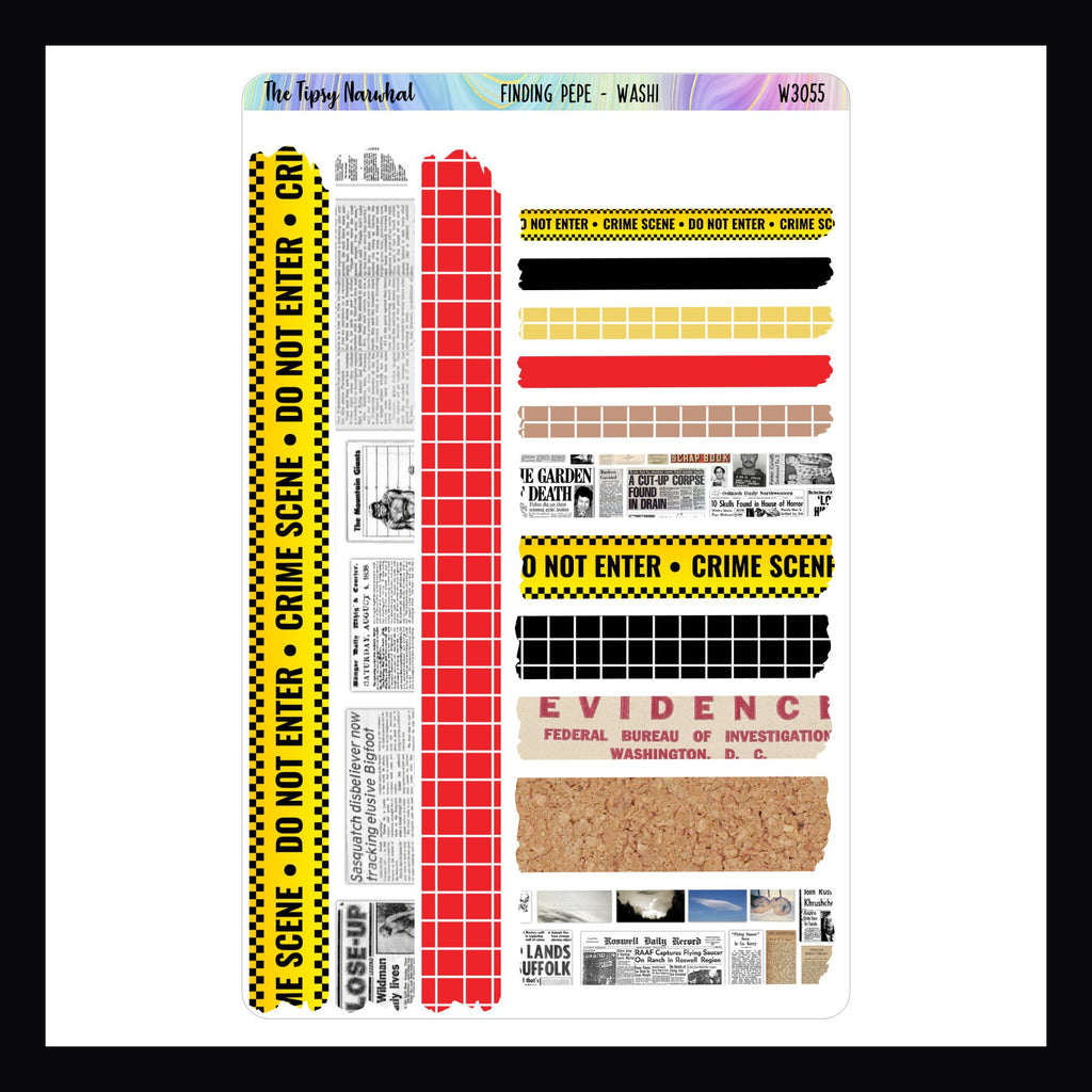 Finding Pepe Vertical Weekly Sticker Kit