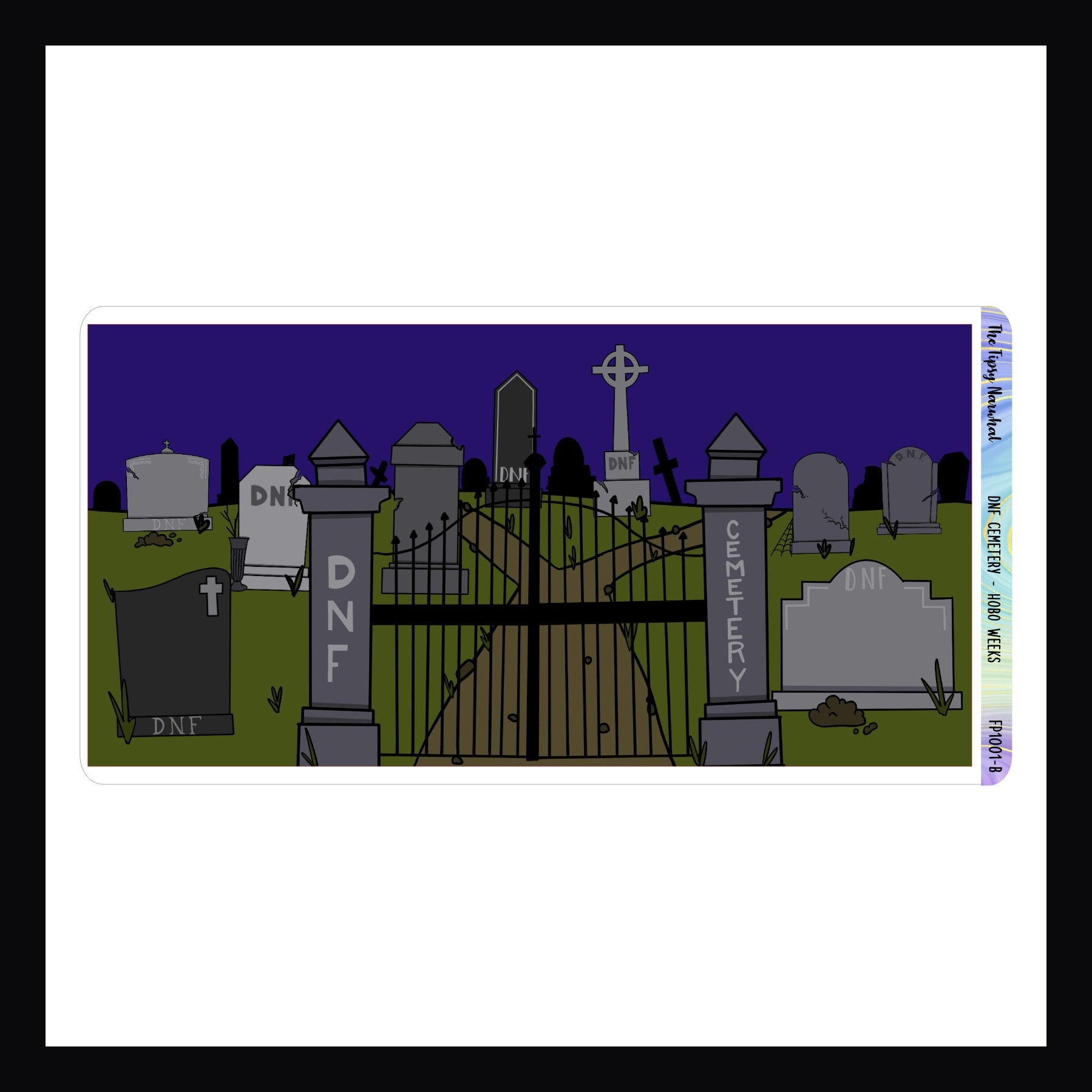 DNF Cemetery Full Page Sticker