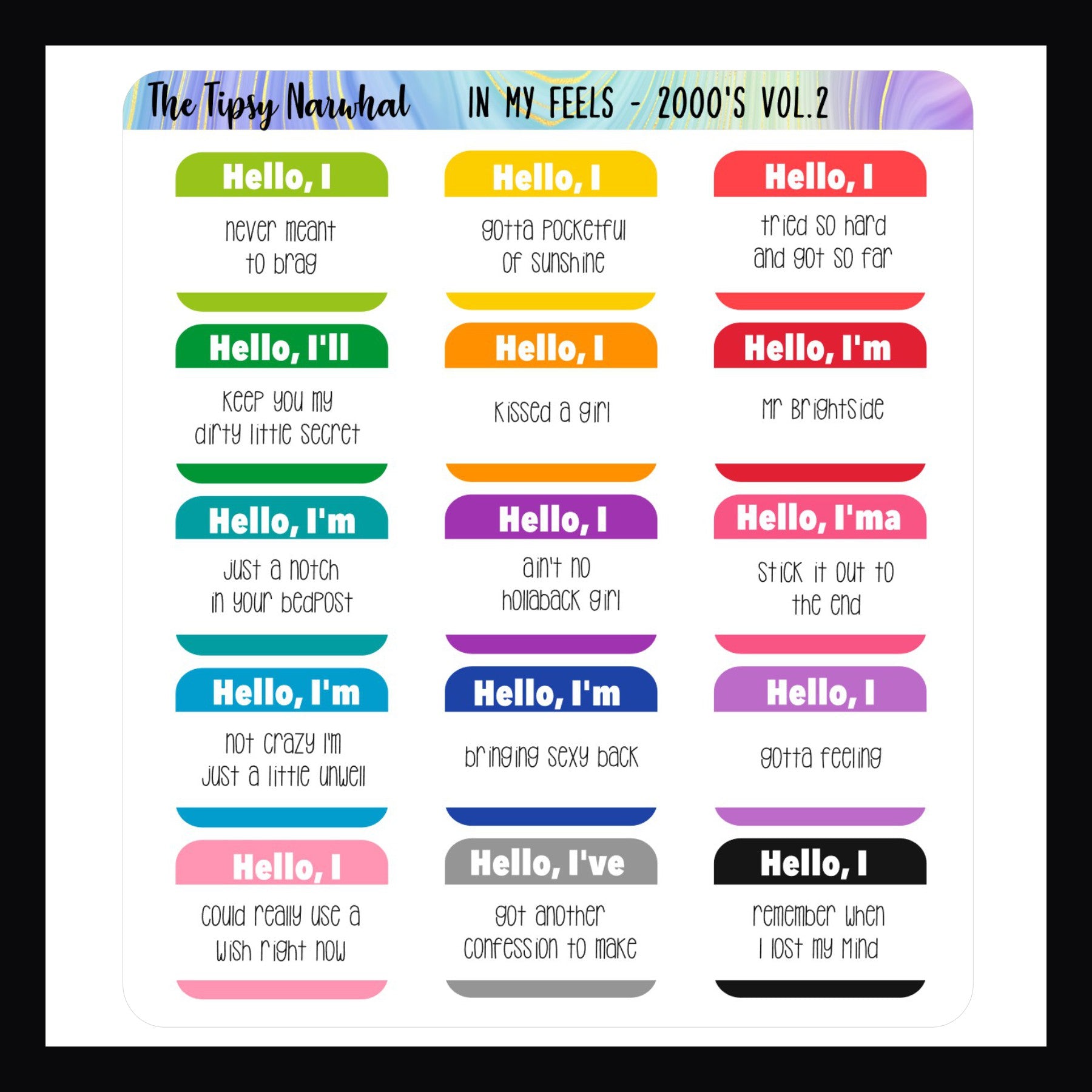 In My Feels: Music Edition