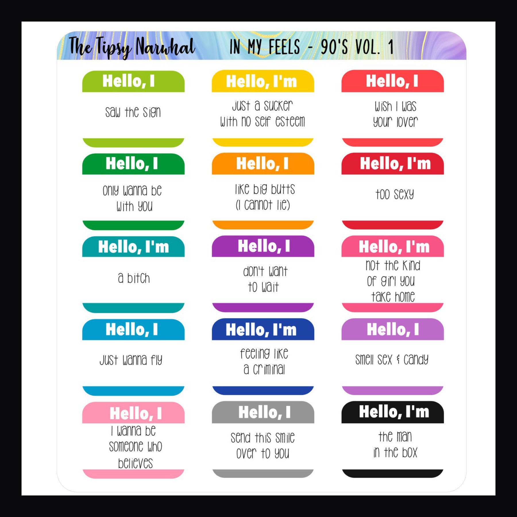 In My Feels: Music Edition