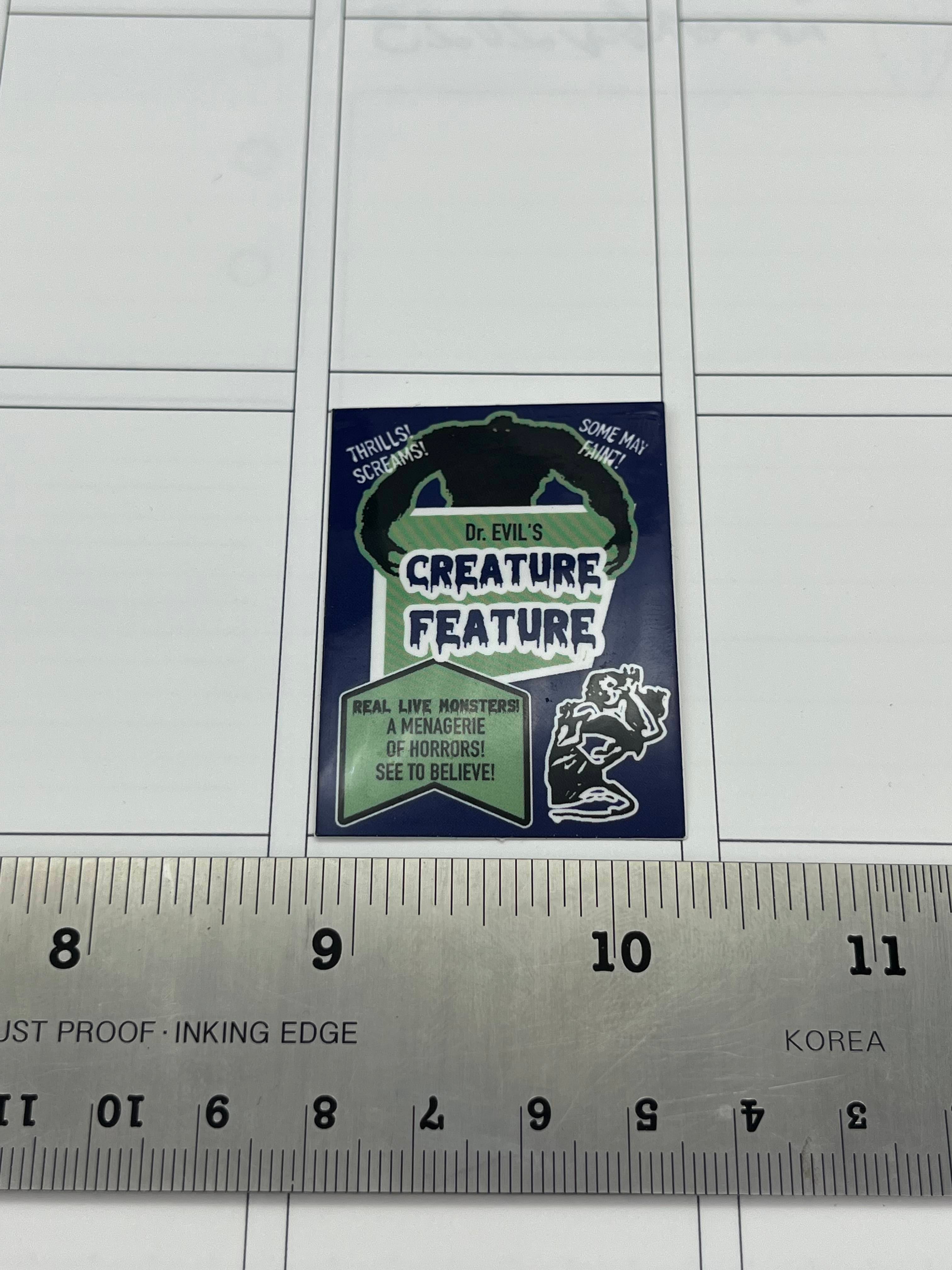 Spookshow Poster Vinyl Stickers