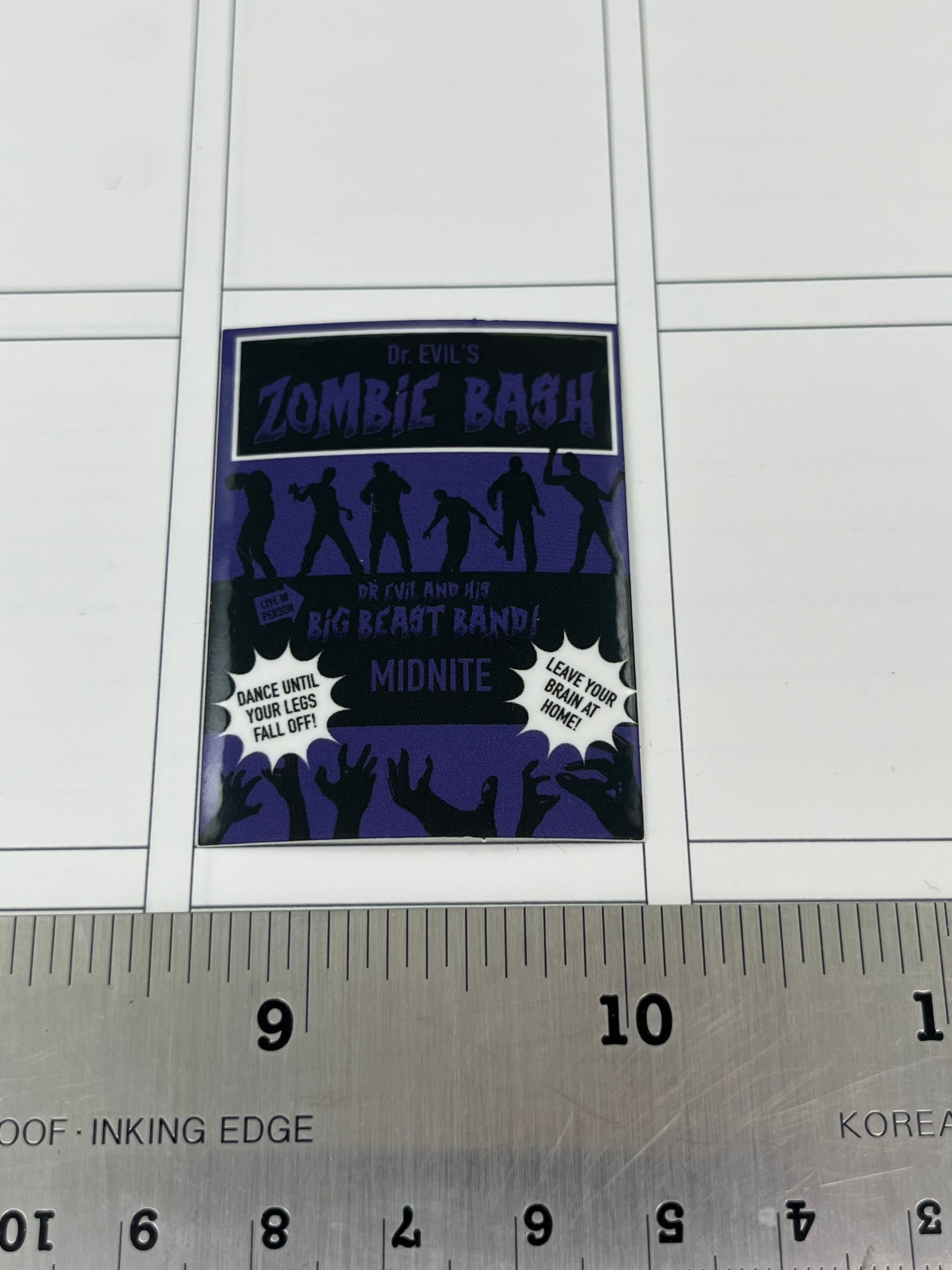 Spookshow Poster Vinyl Stickers