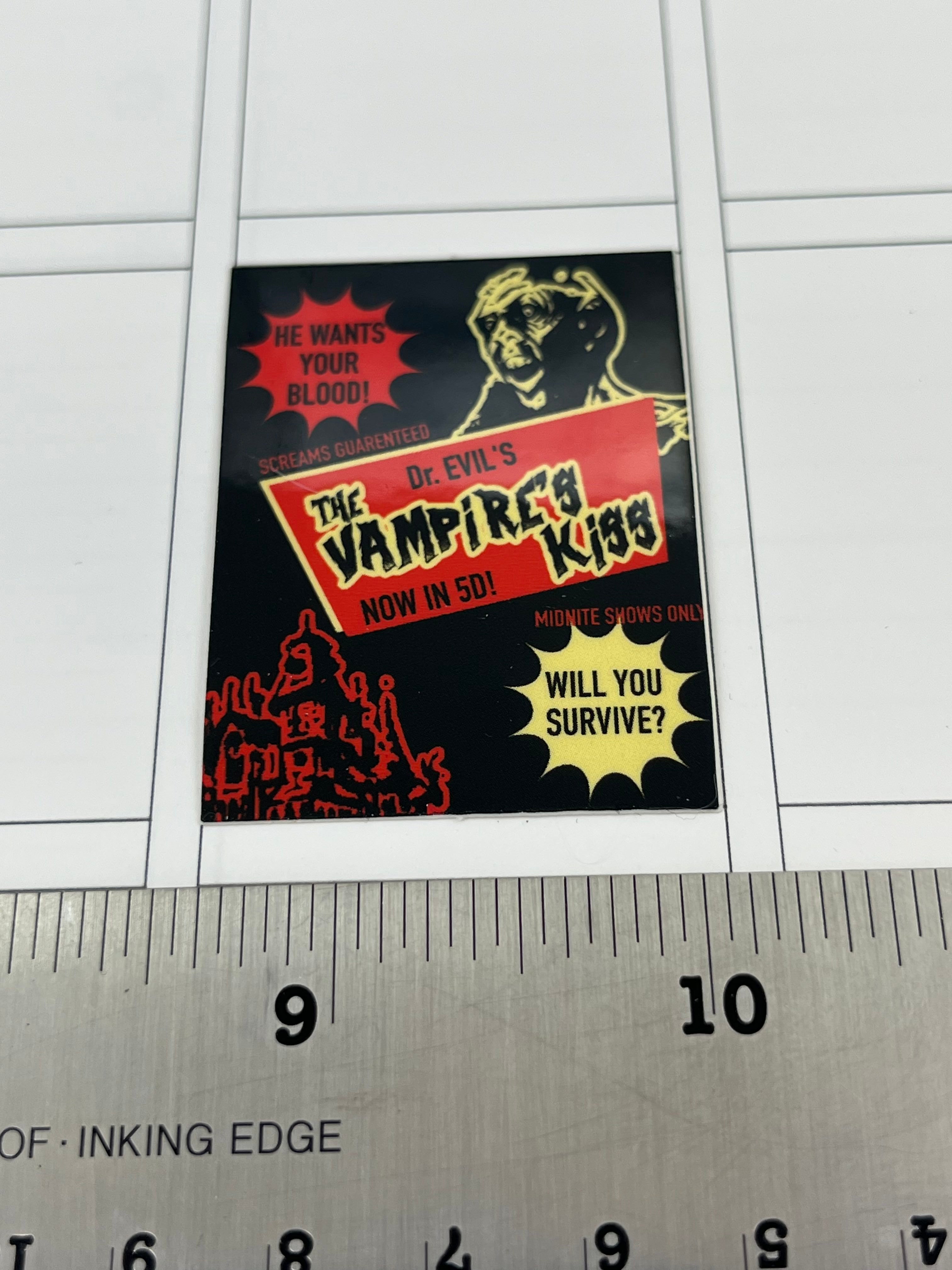 Spookshow Poster Vinyl Stickers