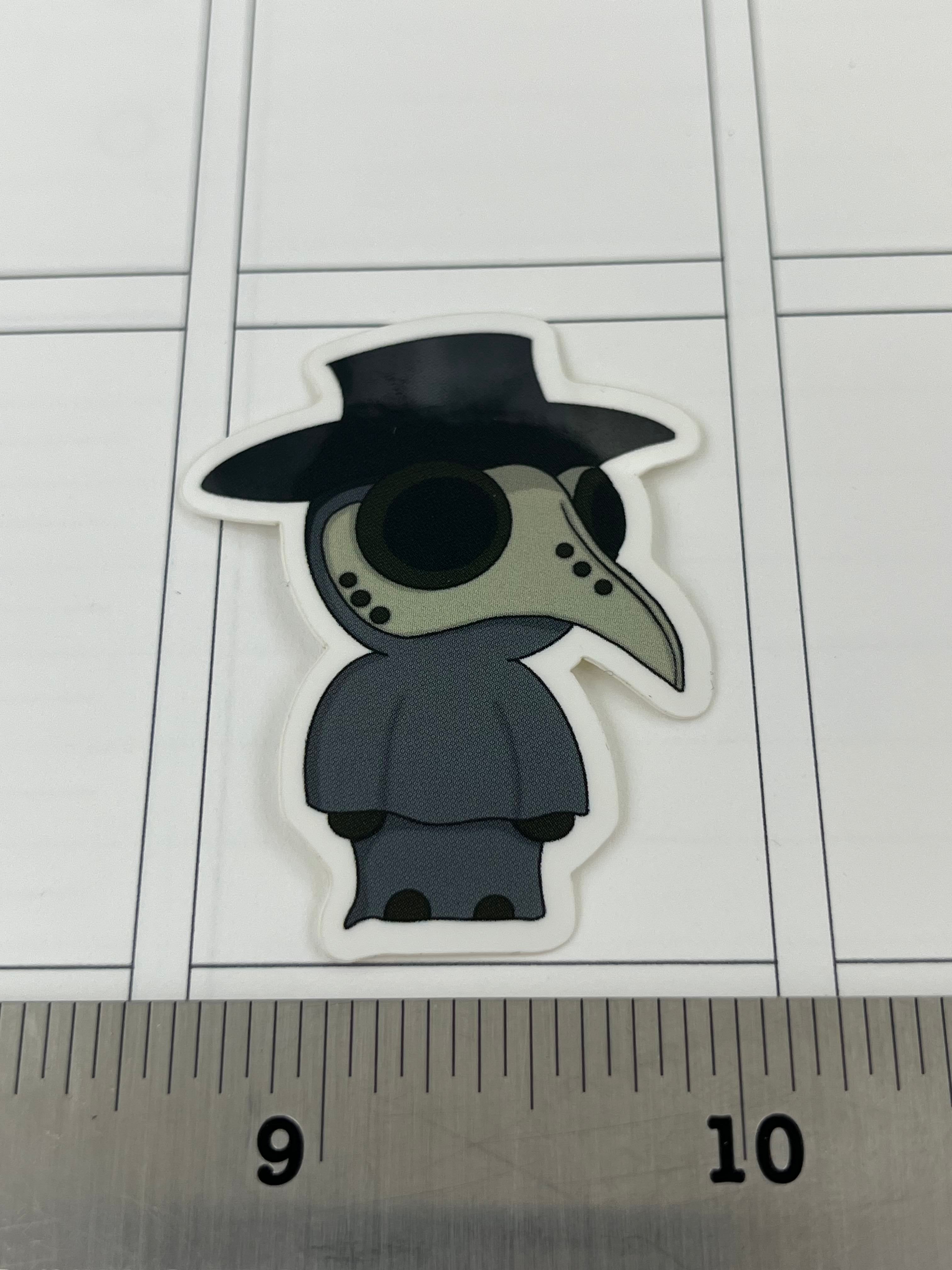 Infectious But Cute Vinyl Sticker